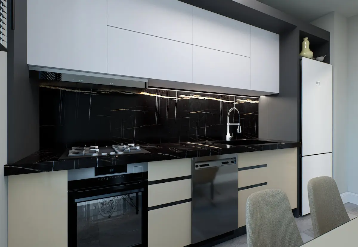 Fitted kitchen